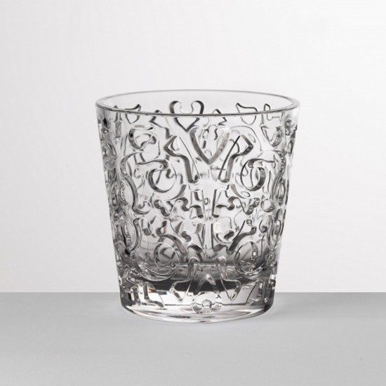 ZAFFERANO Set 6 bicchieri vetro Clear Melting Pot - ⌀ 7 x h 11 cm -  Santincasa | Tutto ciò che ti serve per abbellire casa a prezzi imbattibili