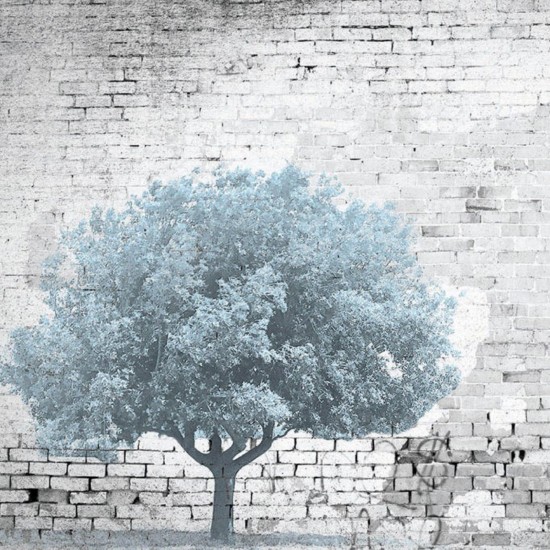 INSTABILELAB WALLPAPER THE TREE AND THE WALL