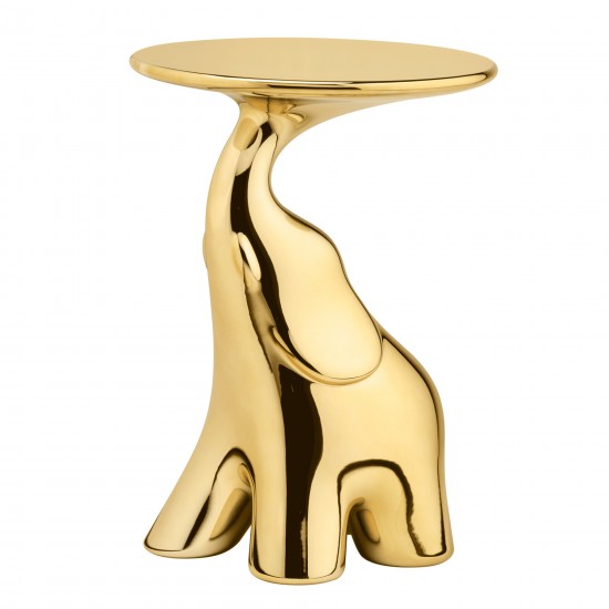 Qeeboo Pako Gold Side table