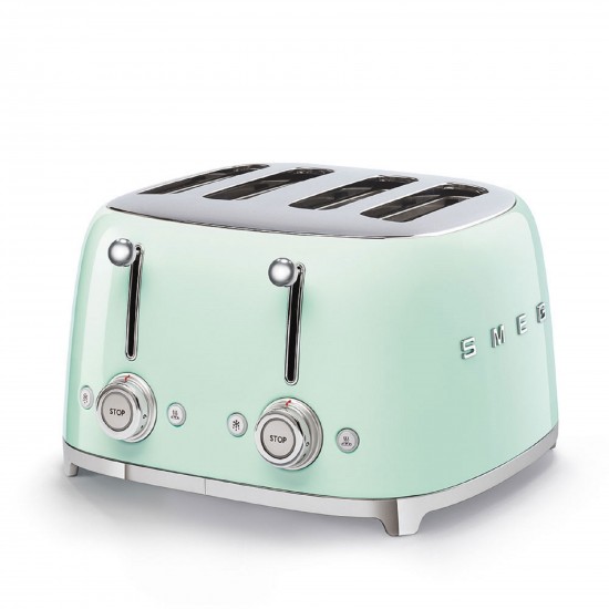 Smeg 4X4 Toaster Pastel Green