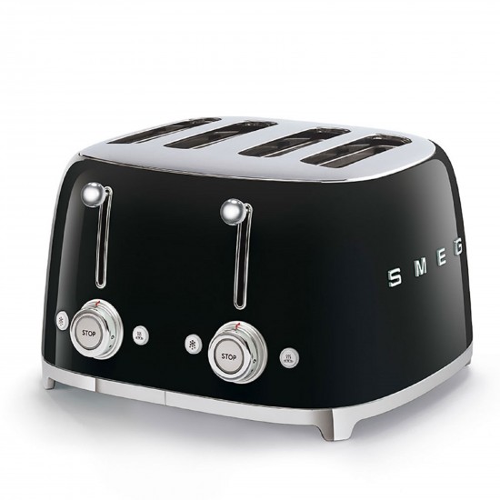 Smeg 4X4 Toaster Black