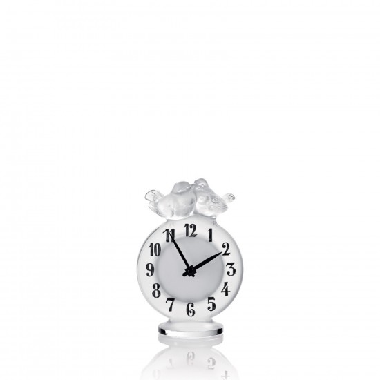 Lalique Antoinette Clock