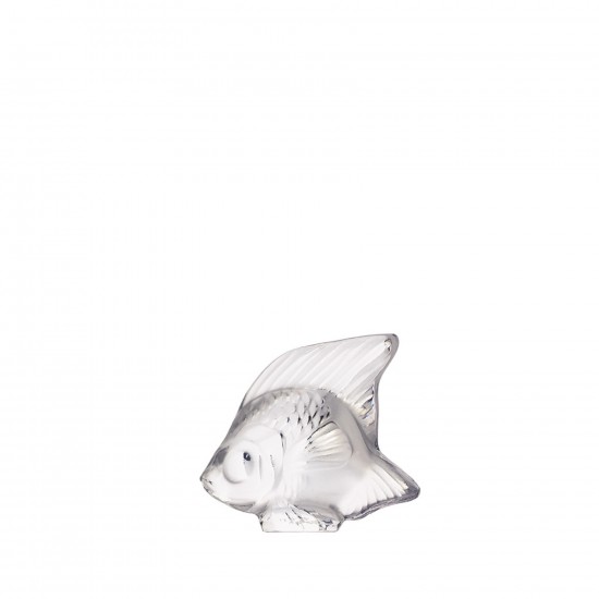 Lalique Fish Sculpture Clear