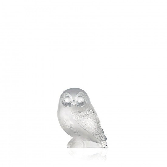 Lalique Owl Sculpture
