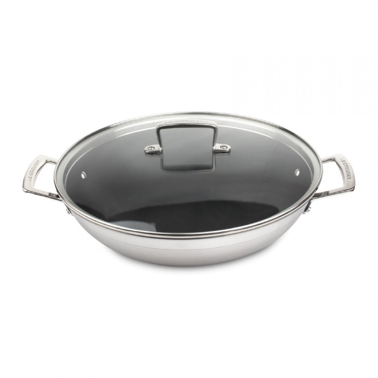 Non-Stick Dutch Oven Pot with Glass Lid (light marble)