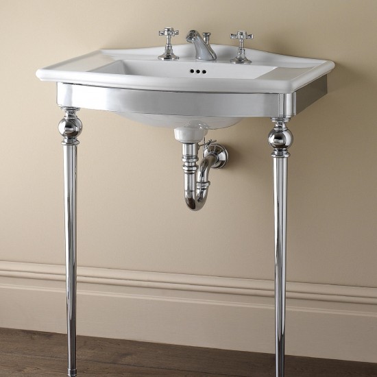 Devon Westminster Console Finishes Chrome - Console Style Bathroom Sinks In Myanmar