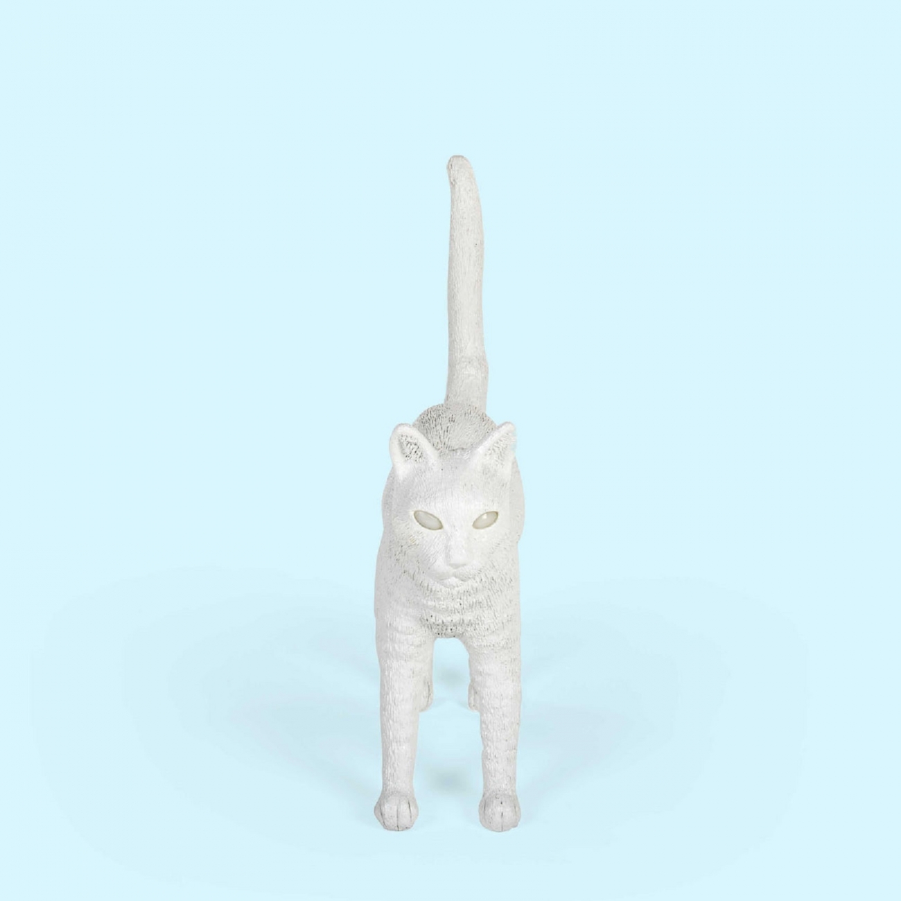SELETTI JOBBY THE CAT WHITE LAMP