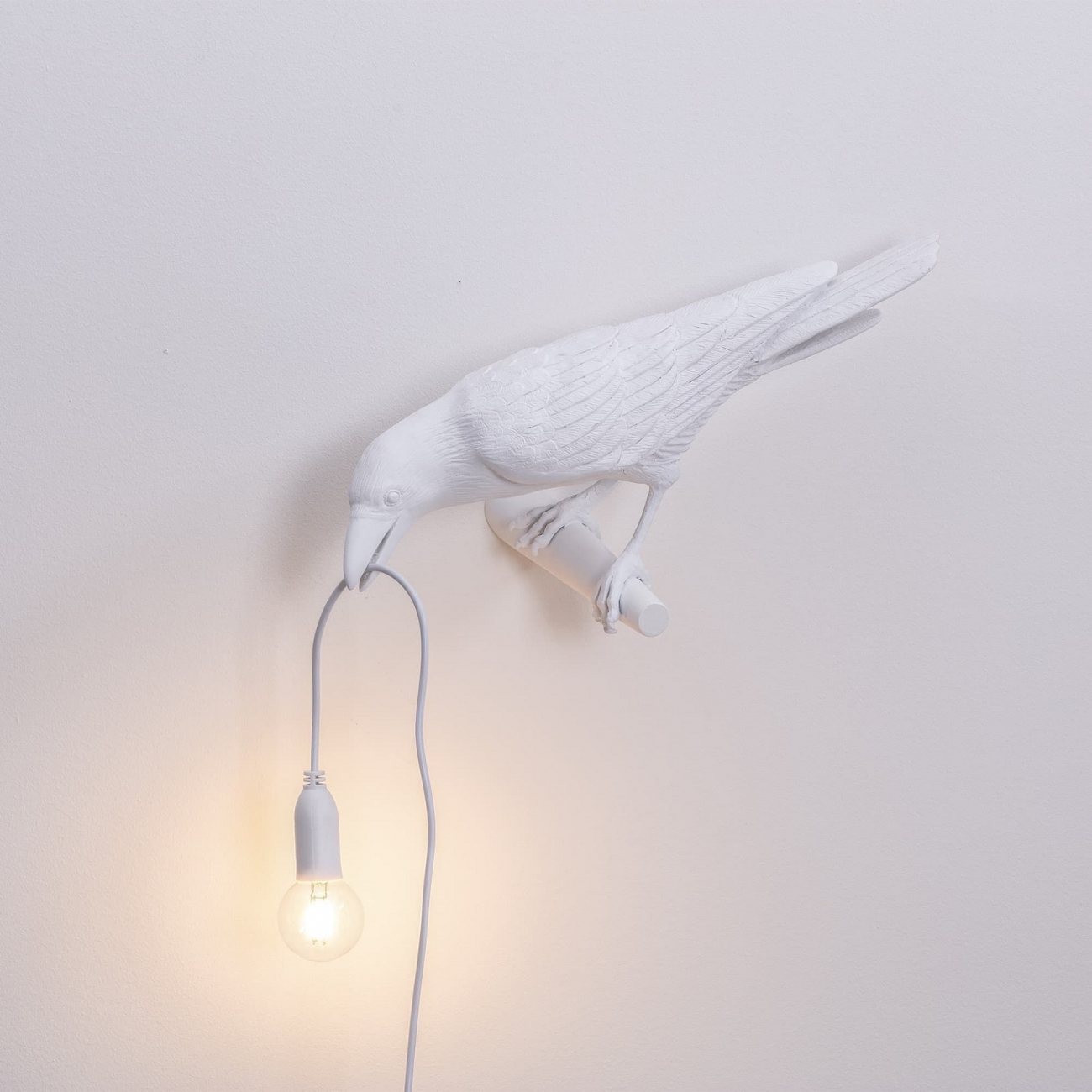 SELETTI BIRD LOOKING LEFT LAMP