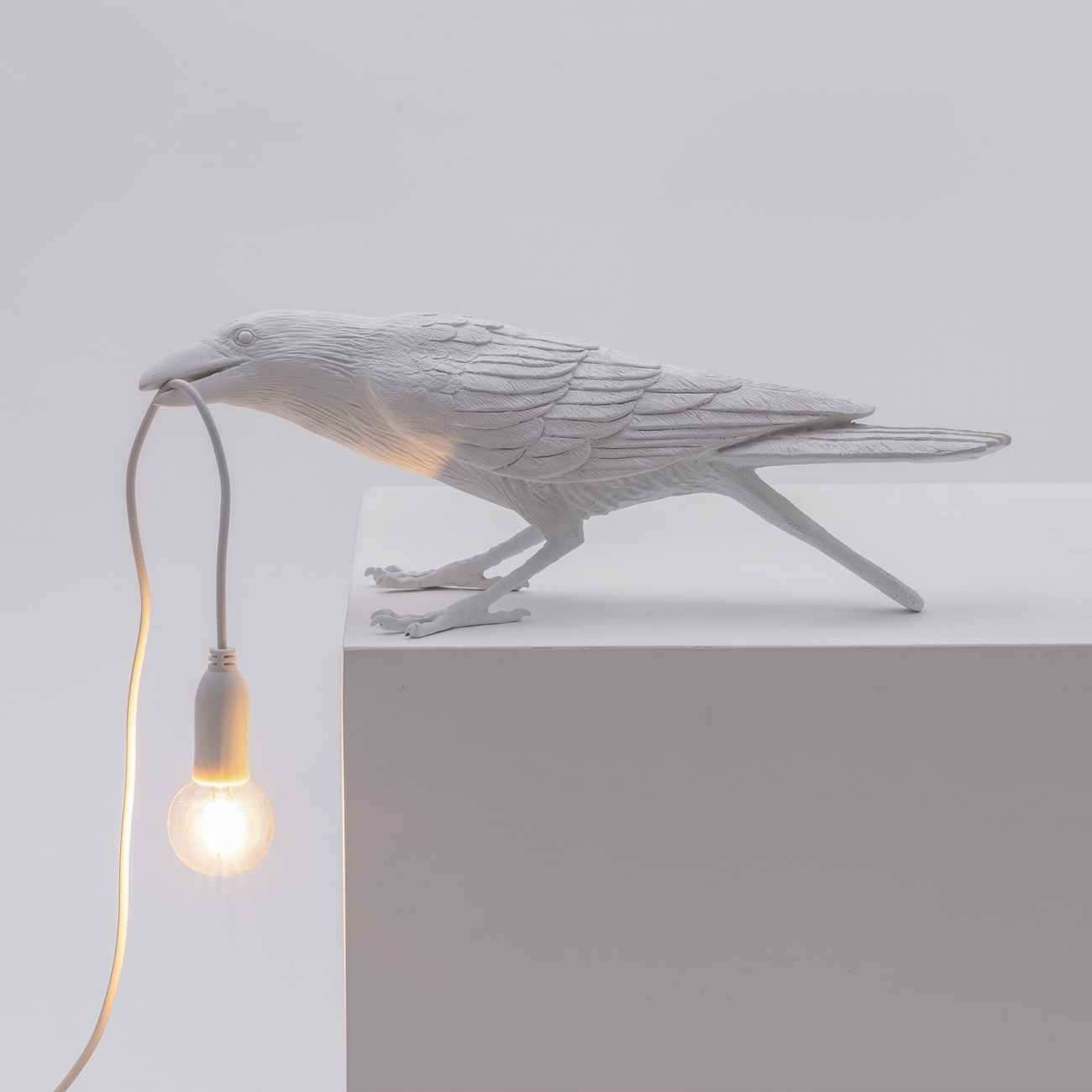 SELETTI BIRD PLAYING LAMP