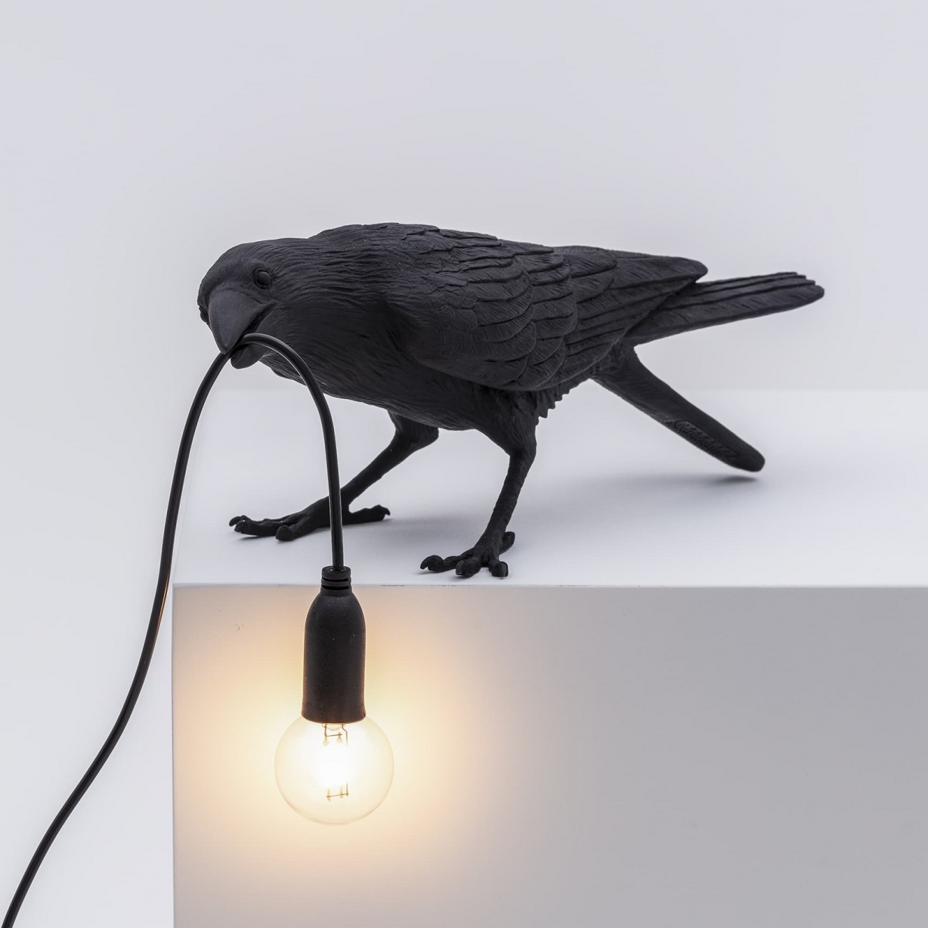 SELETTI BIRD PLAYING LAMP