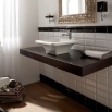 BUTTERFLY SCARABEO  Lay-on washbasin 40X40