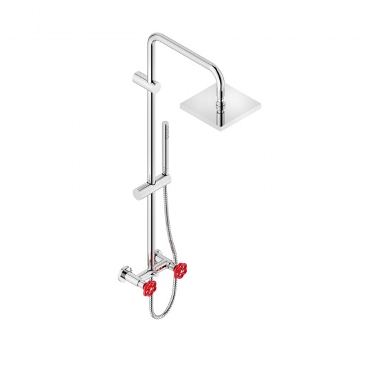 NEVE VOLARE WALL-MOUNTED SHOWER