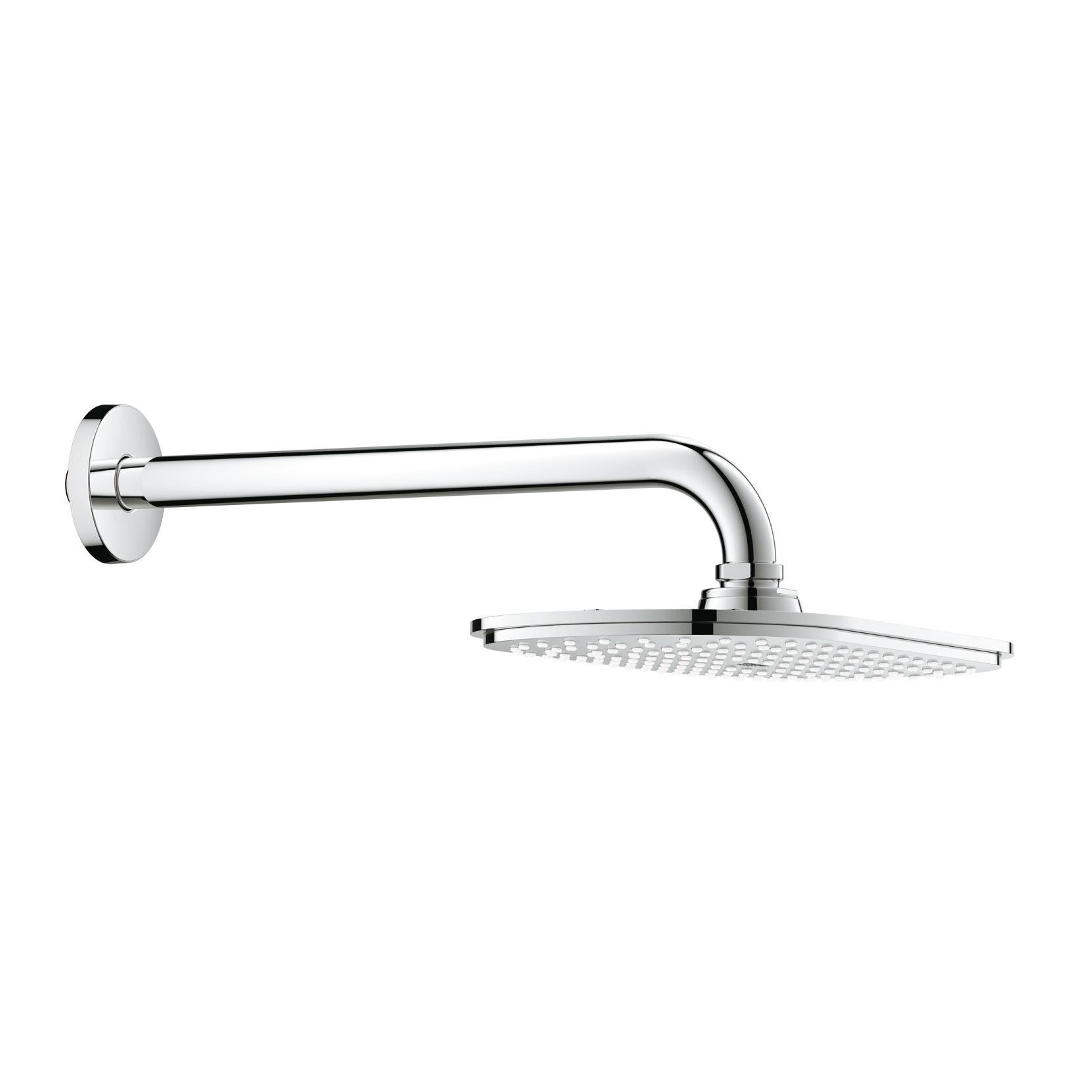 show original title Details about   Very flat 300mm shower head rain shower head with 132 anitkalk incl nozzles 