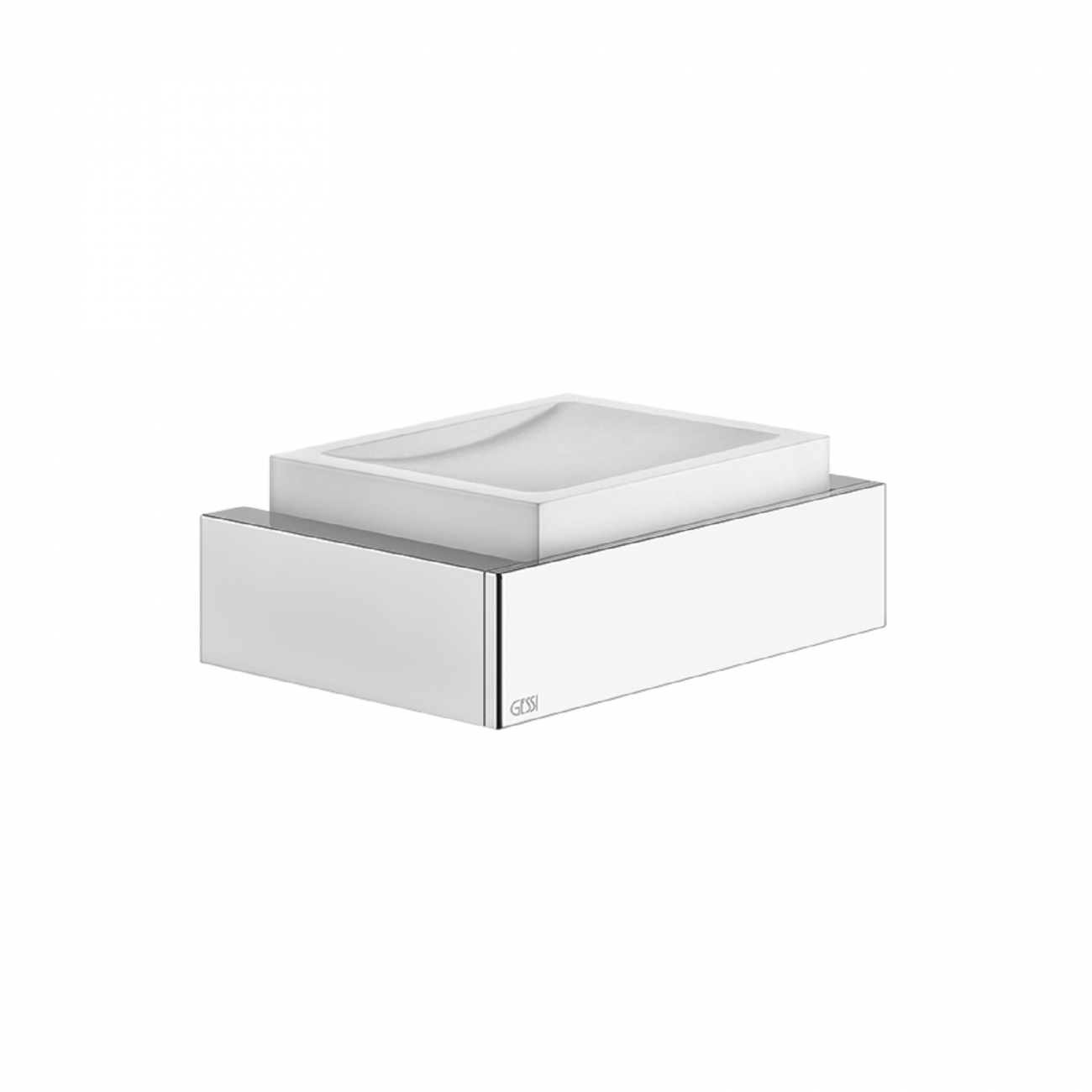GESSI RETTANGOLO ACCESSORIES WALL MOUNTED SOAP HOLDER