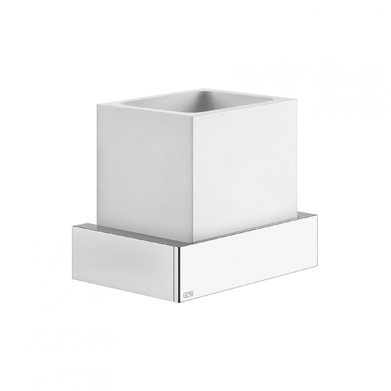 GESSI RETTANGOLO ACCESSORIES WALL MOUNTED TUMBLER HOLDER