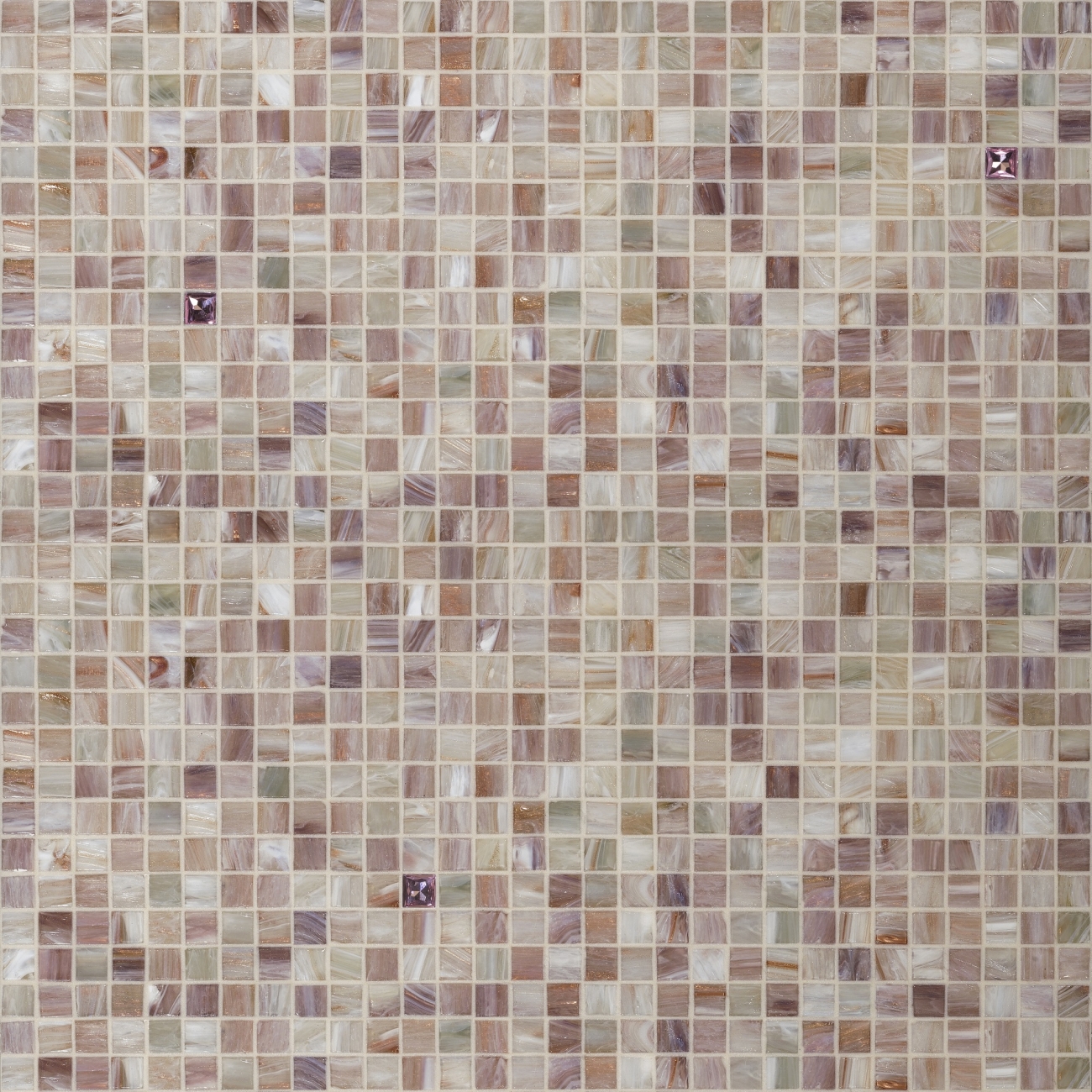 BISAZZA RODONITE THE CRYSTAL COLLECTION MOSAIC