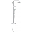 GROHE Euphoria System 180 with thermostat for wall mounting