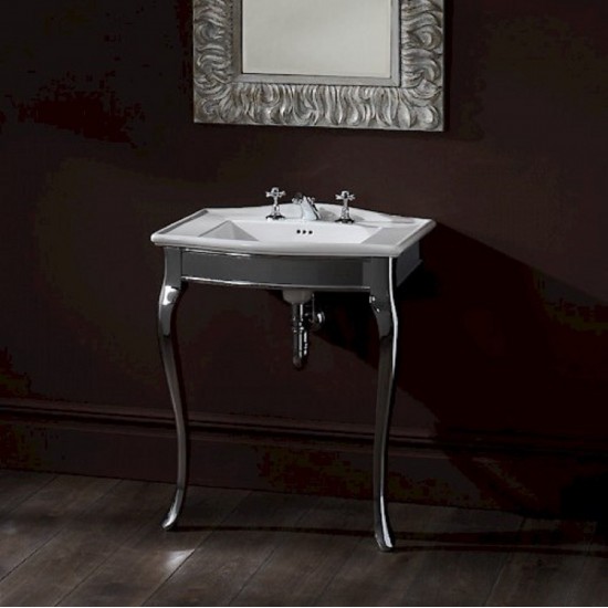 Devon Lady Console Finishes Chrome - Console Style Bathroom Sinks In Myanmar