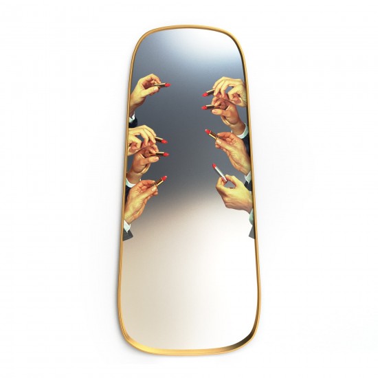 SELETTI TOILETPAPER HANDS WITH SNAKES MIRROR