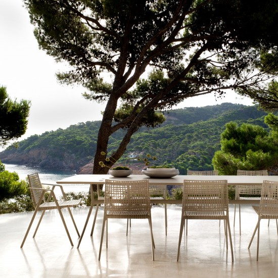 Tribù Branch Chair With Arms, Tree Branch Table And Chairs