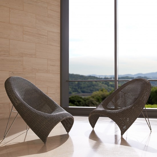 Janus et Cie Fibonacci Anda Lounge Chair Indoor