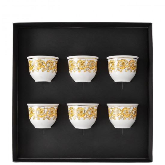 Rosenthal Versace Medusa Rhapsody Set of 6 Mug