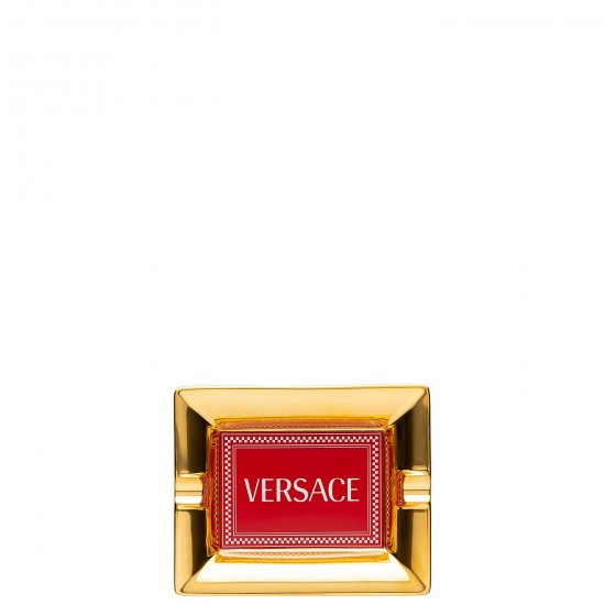 Rosenthal Versace Medusa Rhapsody Red Posacenere