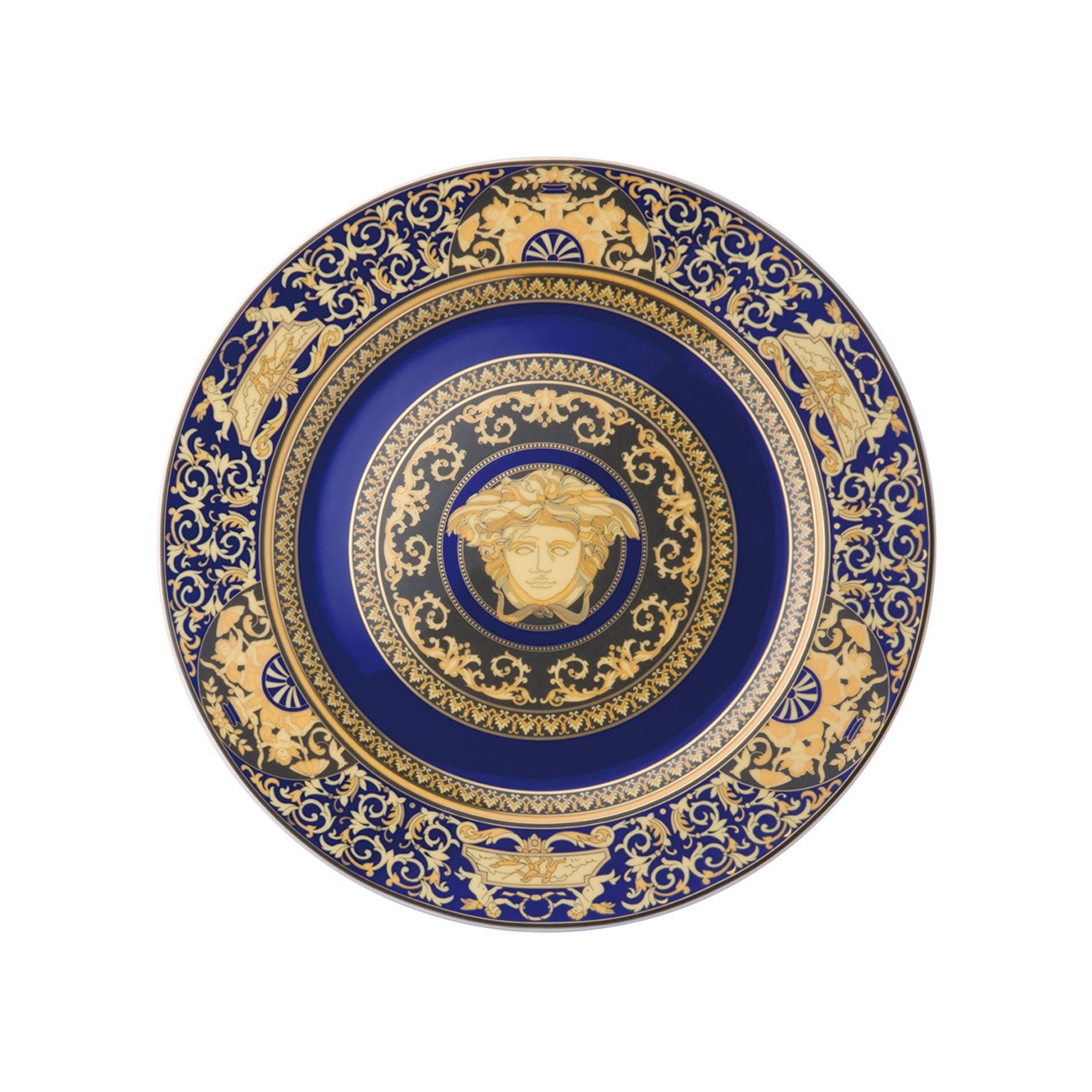 Rosenthal Versace Medusa Blue Service Plate