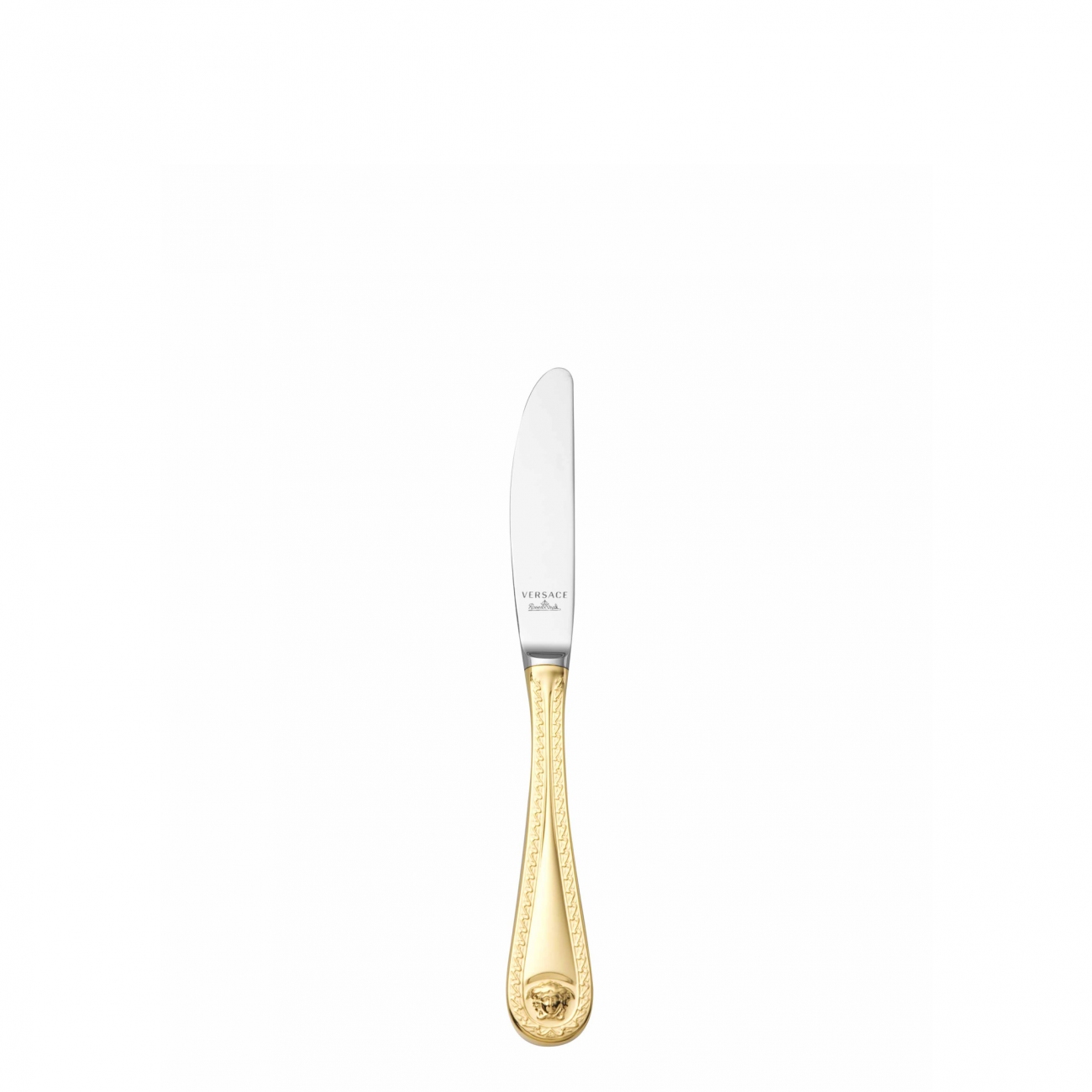 Rosenthal Versace Medusa Gold Dessert Knife