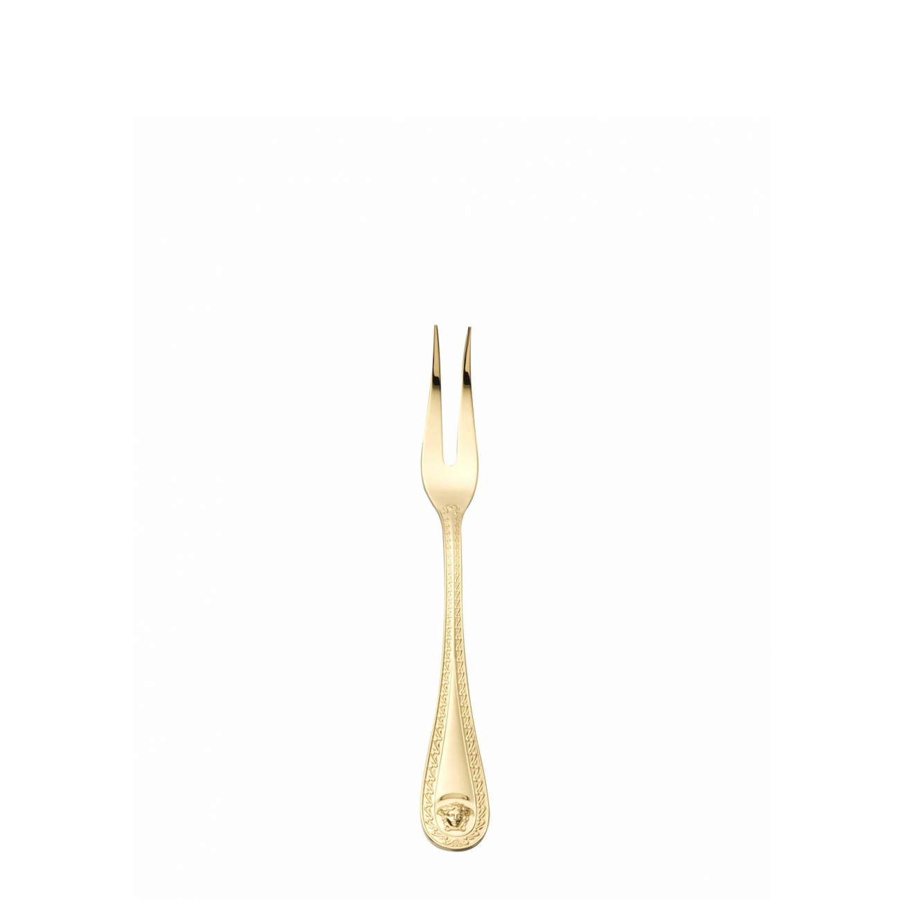 Rosenthal Versace Medusa Gold Meat Fork