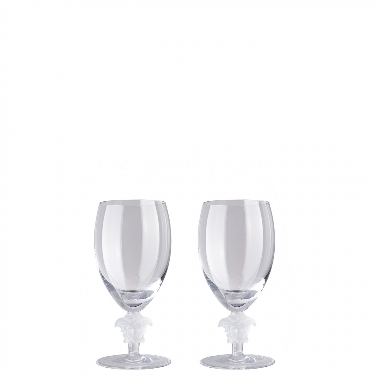 Rosenthal Versace Medusa Lumière Second Edition White Wine Goblet