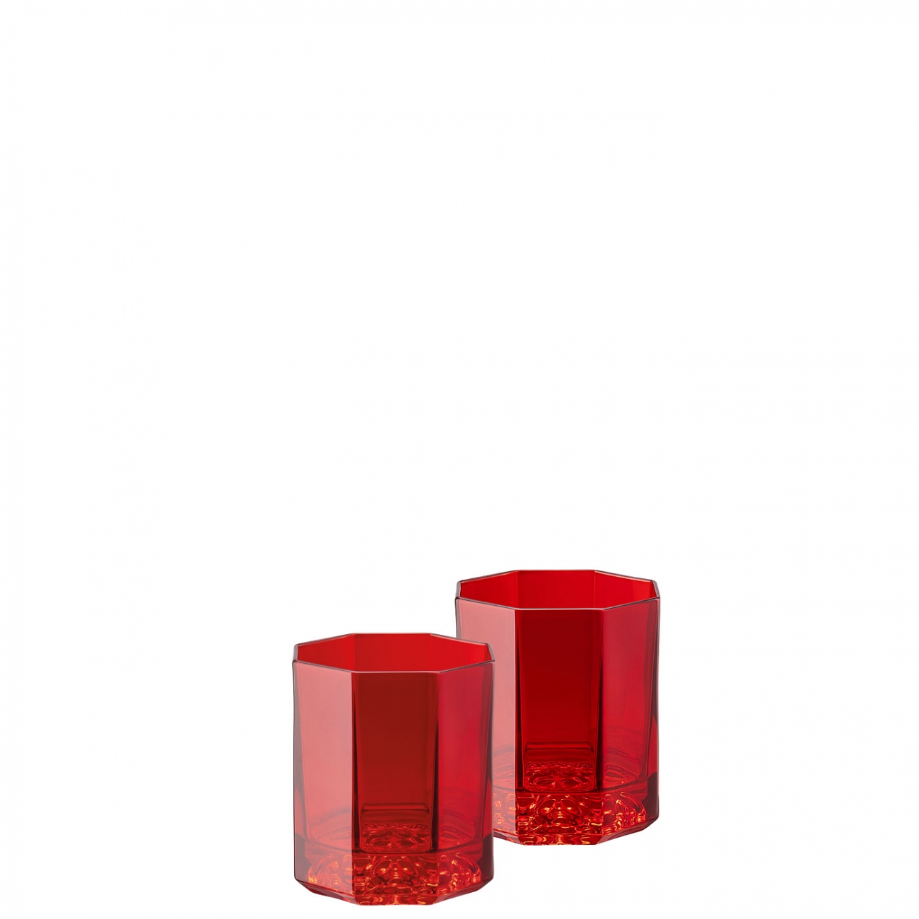 Rosenthal Versace Medusa Lumière Rhapsody Red Bicchiere Whisky