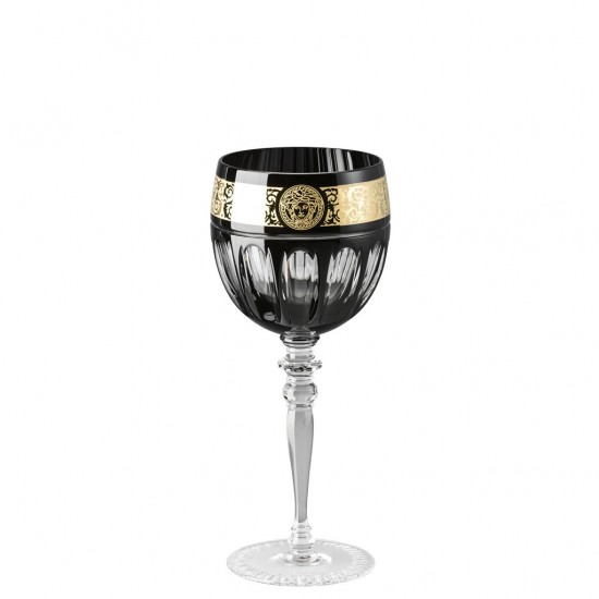 Rosenthal Versace Gala Prestige Medusa Black Water Goblet