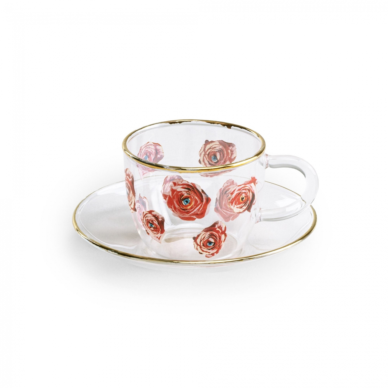 Seletti Toiletpaper Roses Coffee Cup