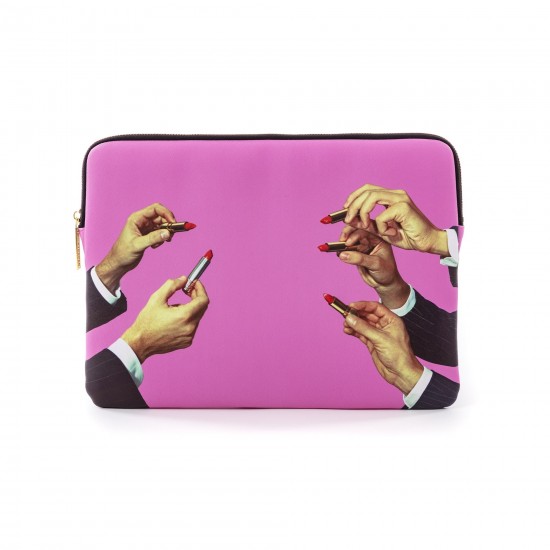 Seletti Toiletpaper Pink Lipsticks Laptop Bag