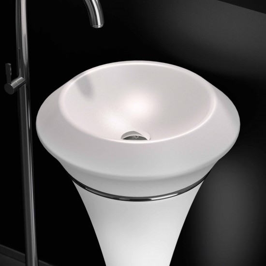 Glass Design Isola Freestanding Washbasin
