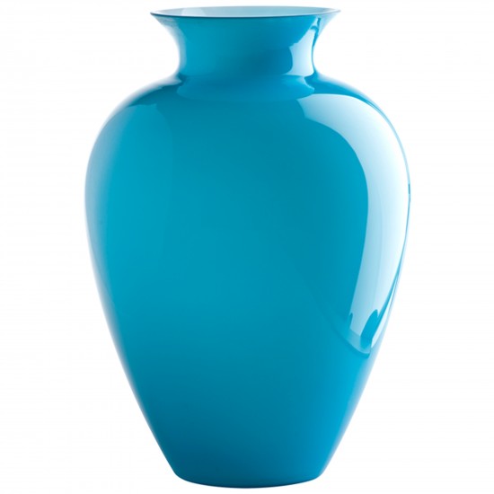 Venini Labuan Vase Aquamarine