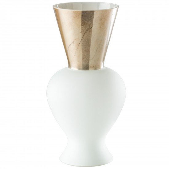 Venini Re  Vase Milk-White