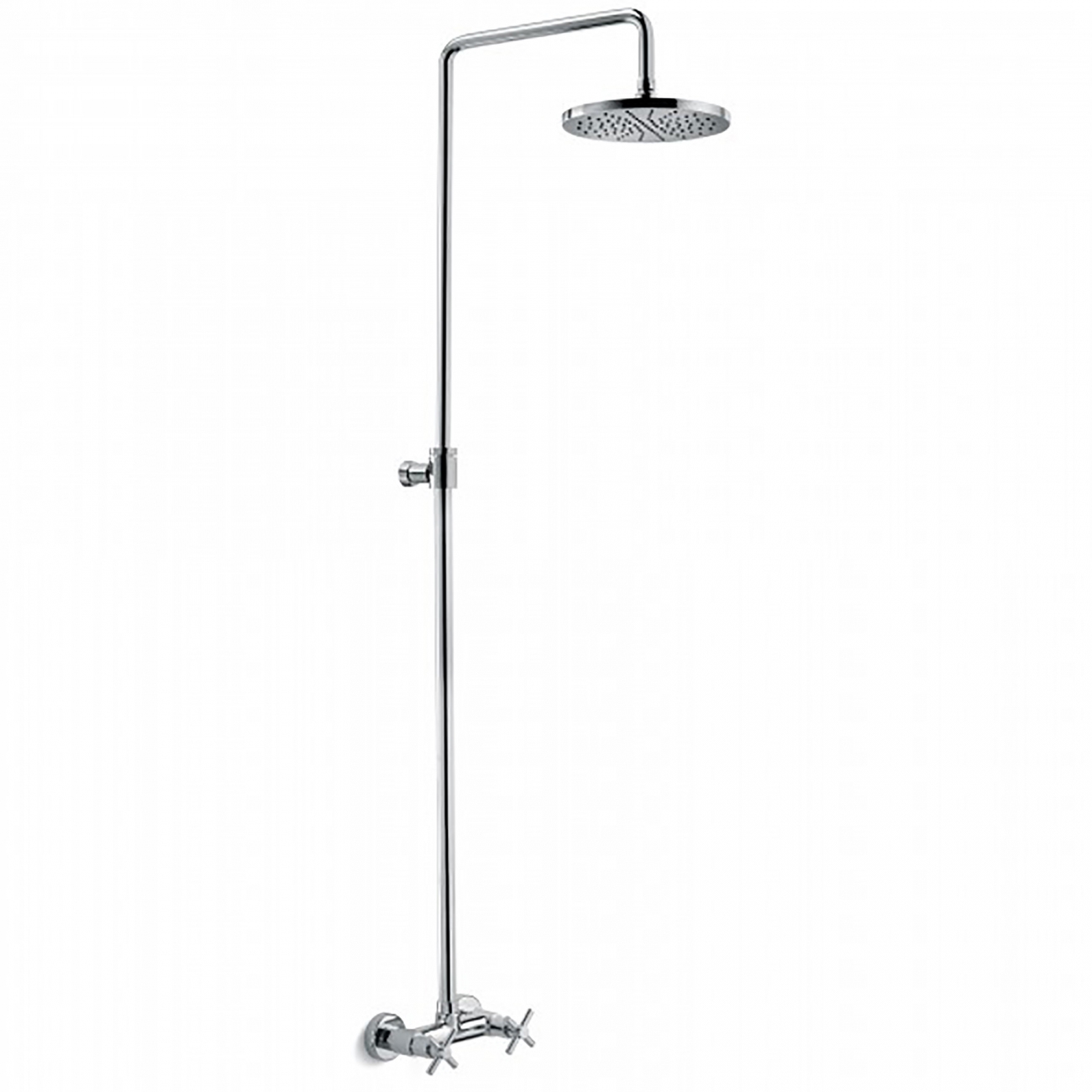 Bongio Style T Lever External Shower Group with Tube