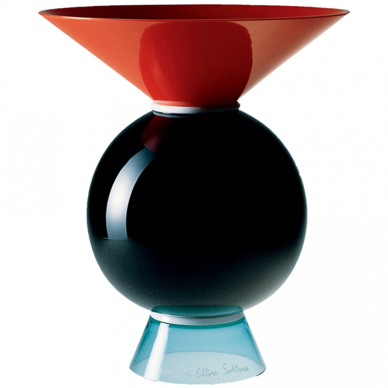 Venini Yemen Multicolored Vase