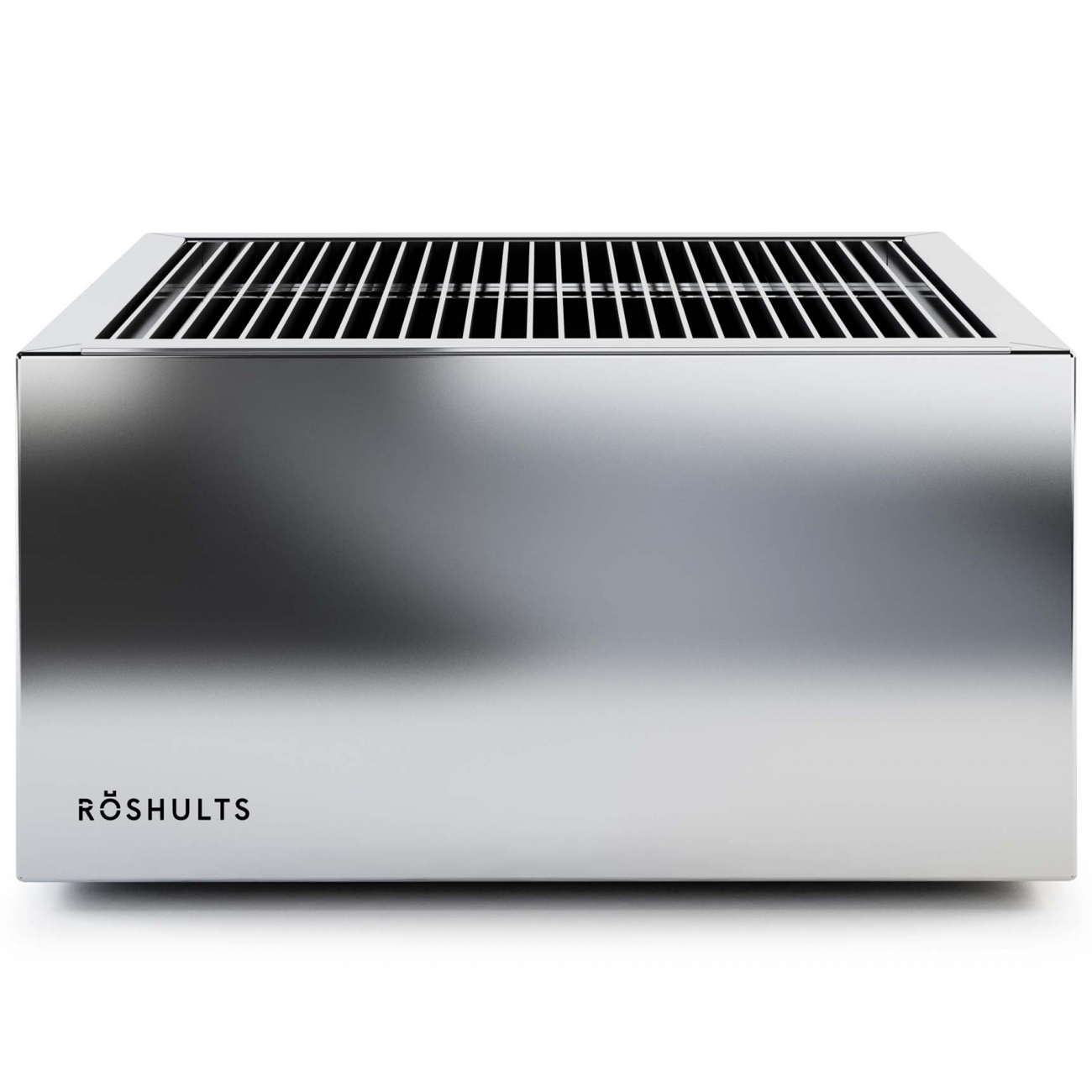 Röshults Module Charcoal Grill X Brushed Stainless Steel