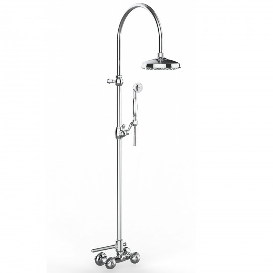 Bongio Classic Radiant External Shower Group with Tube