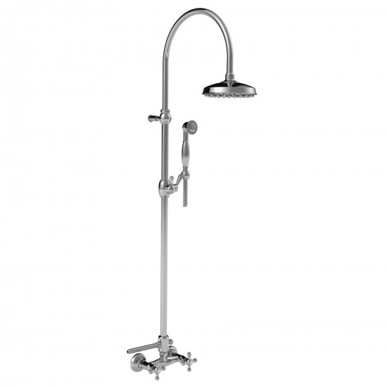 Bongio Classic Axel External Shower Group with Tube