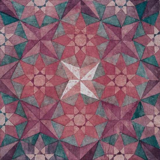 Inkiostro Bianco Caleido rosa Wallpaper