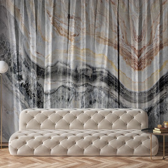 Inkiostro Bianco Marble curtain Wallpaper