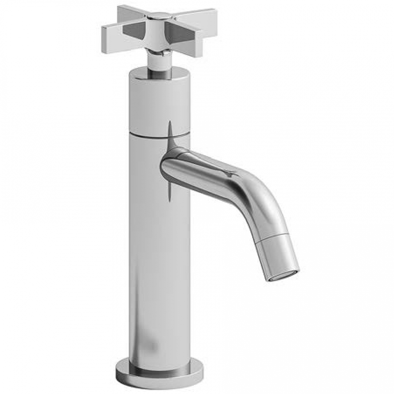 Cristina Contemporary Lines Cross Road Cold Water Tap