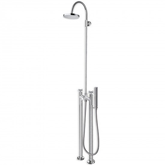 Cristina Contemporary Lines Exclusive Wall Mounted Shower Mixer