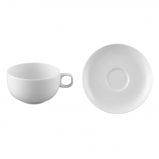 Rosenthal MOON Weiss Tea Cup with Saucer
