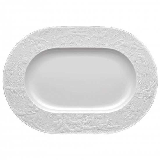 Rosenthal ZAUBERFLÖTE Weiss Oval Plate