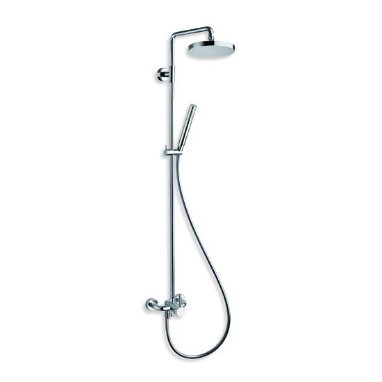 Cristina Contemporary Lines Tricolore Verde Wall Mounted Shower Mix
